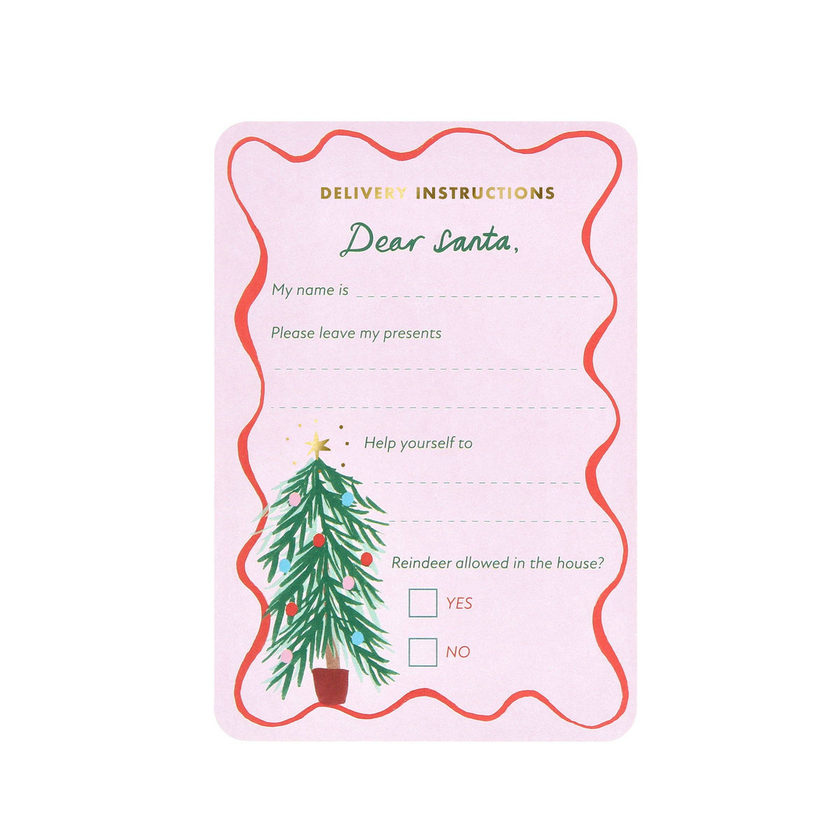 Letter To Santa Kit