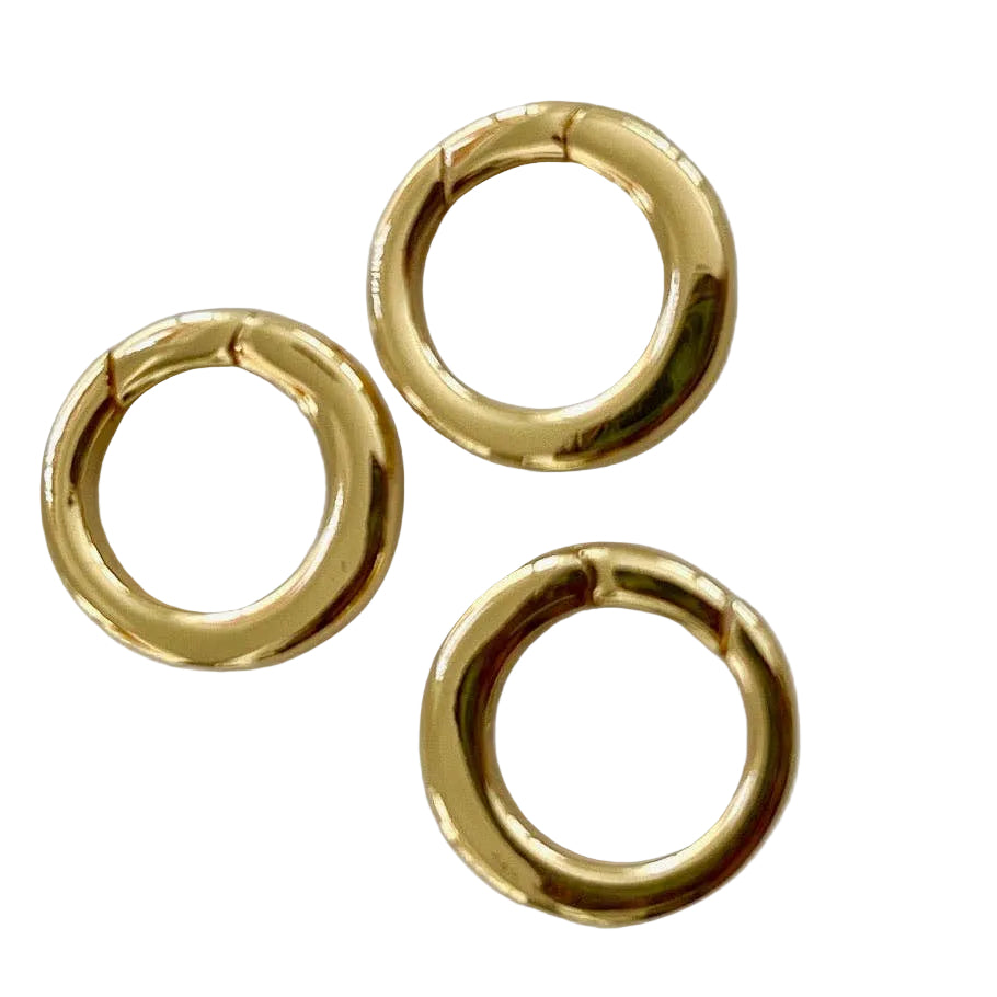 Gold-Plated Charm Holders