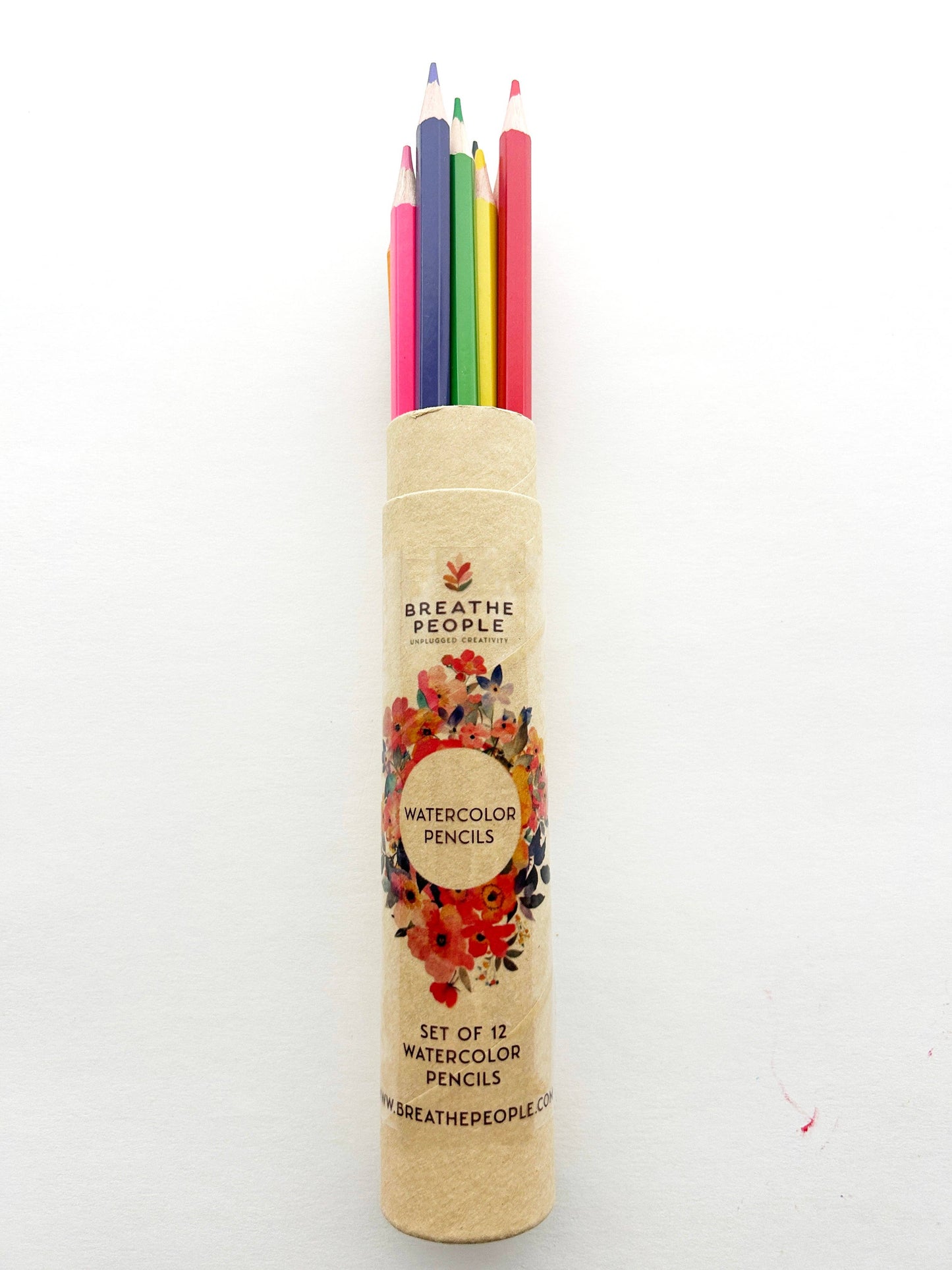 12-Color Watercolor Pencils