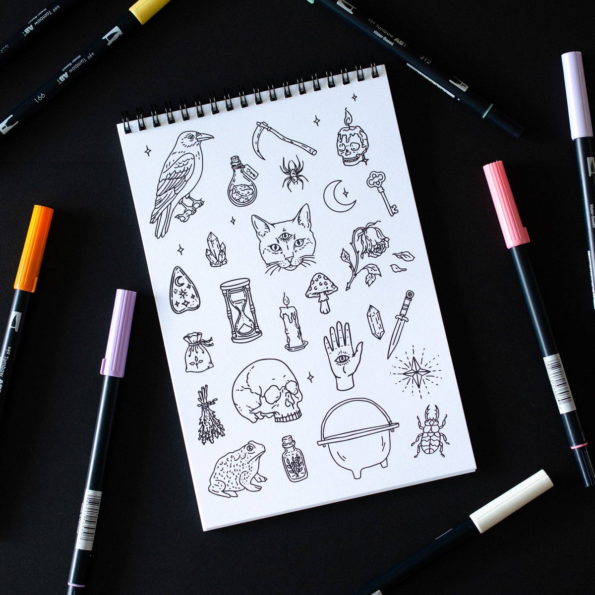 Magic Apothocary Coloring Book