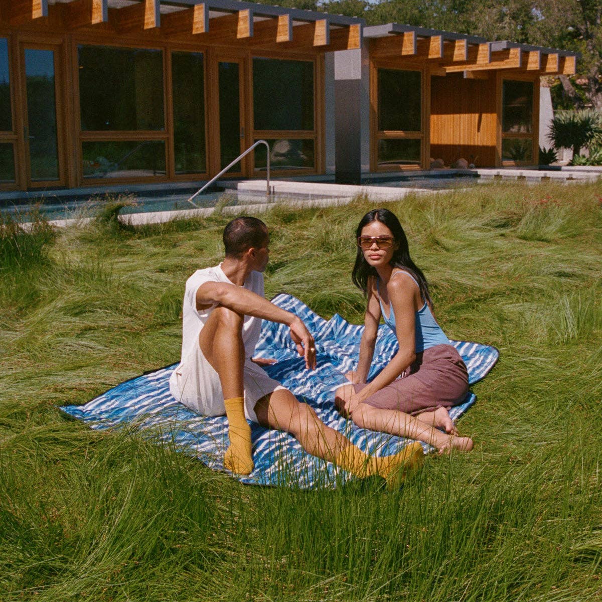 Kyoto Packable Picnic Blanket