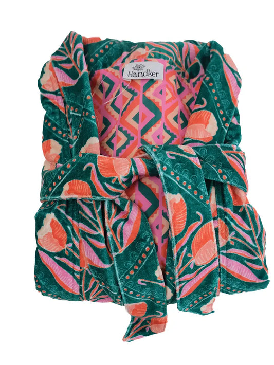 Reversible Velvet Robe