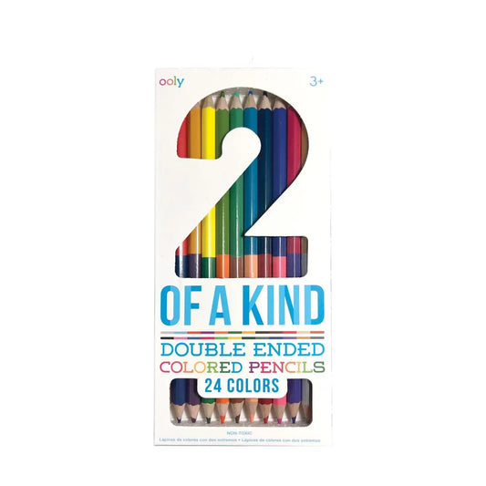 Double-Ended Colored Pencils