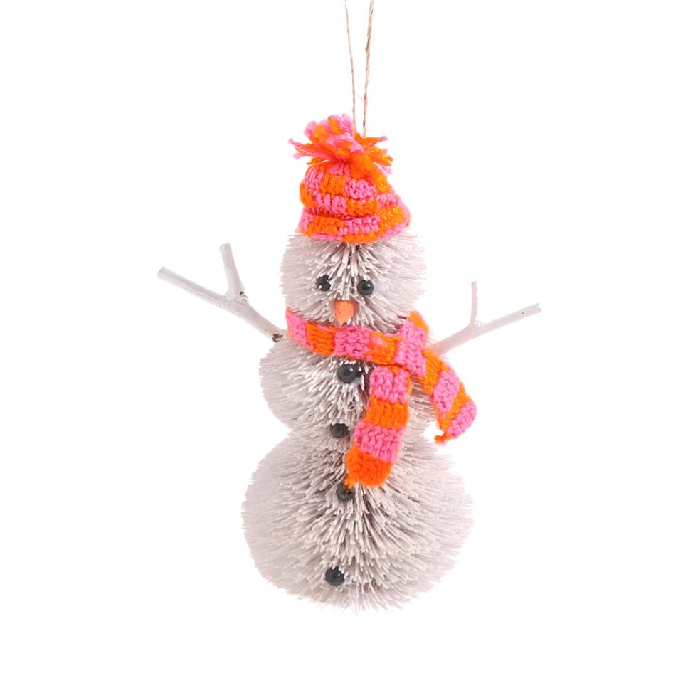 Bristle Snowman