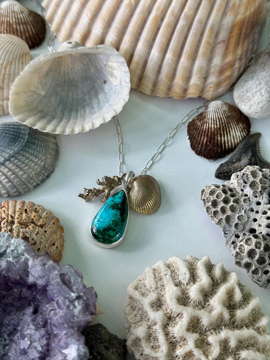 Sea Siren Charm Necklace