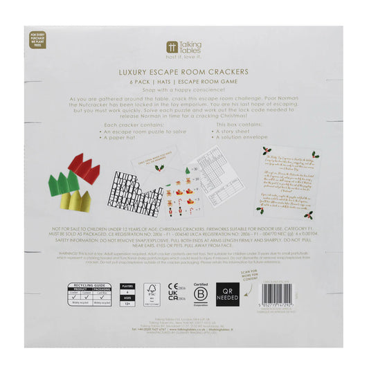 Nutcracker Christmas Poppers