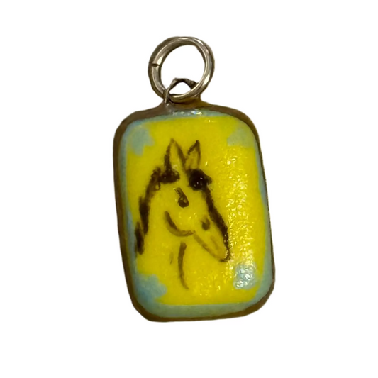 Horse Portrait Charm