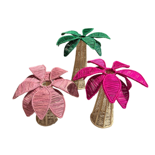 Palm Tree Candle Holder