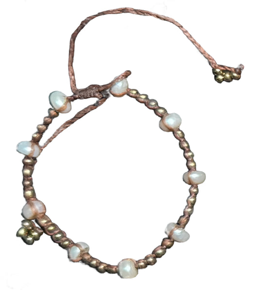 White Pearl Bracelet