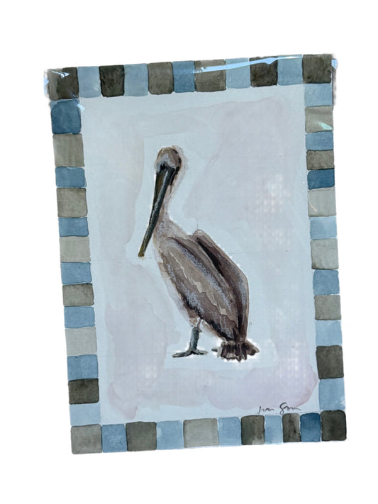 Pelican Watercolor
