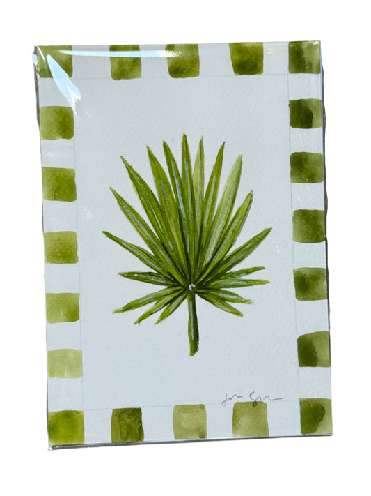 Fan Palm 1 Watercolor