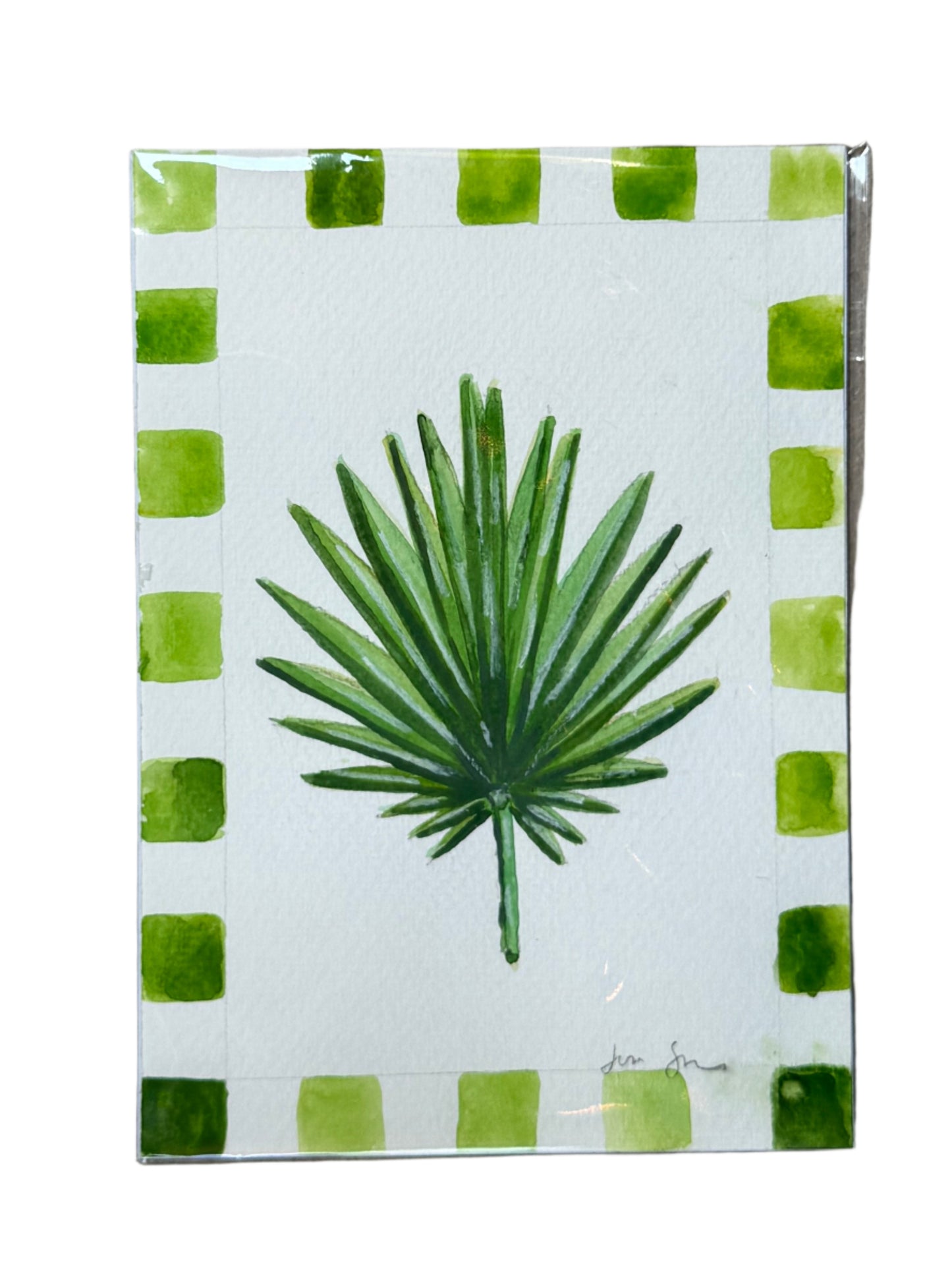 Fan Palm 2 Watercolor