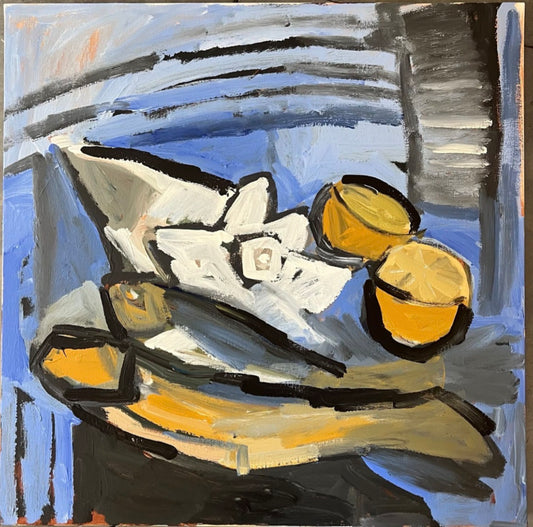 Still Life with Conch Shell