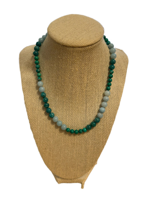 Amazonite & Green Necklace