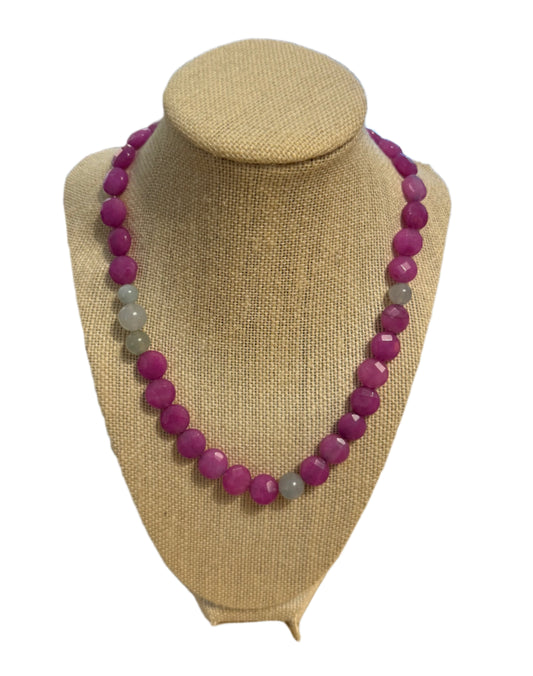 Pink & Blue Necklace