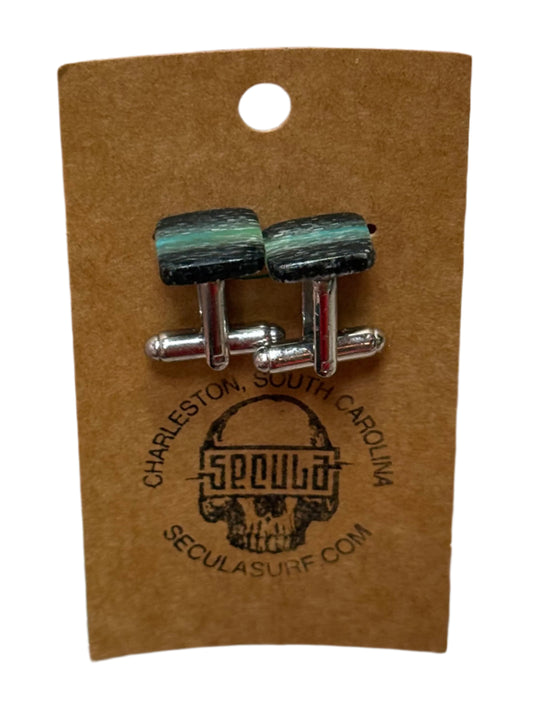 Surfboard Fin Cuff Links