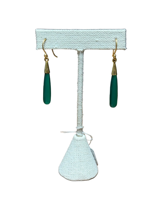 Green Onyx Earrings