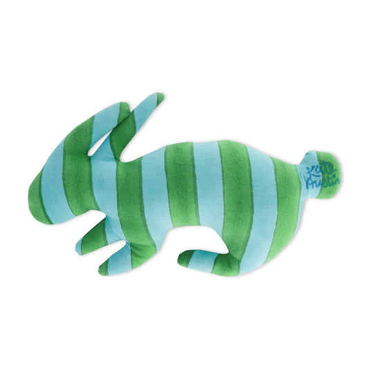 Blue/Green Bunny Pillow