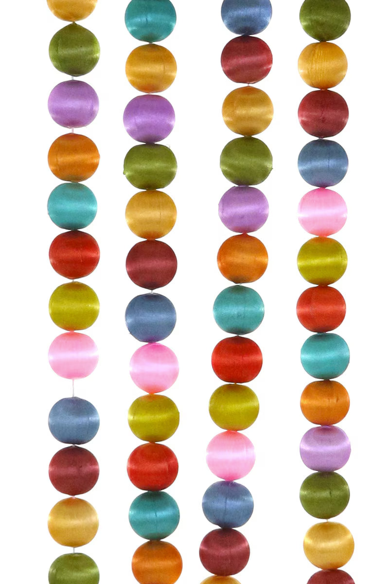 Satin Bauble Garland
