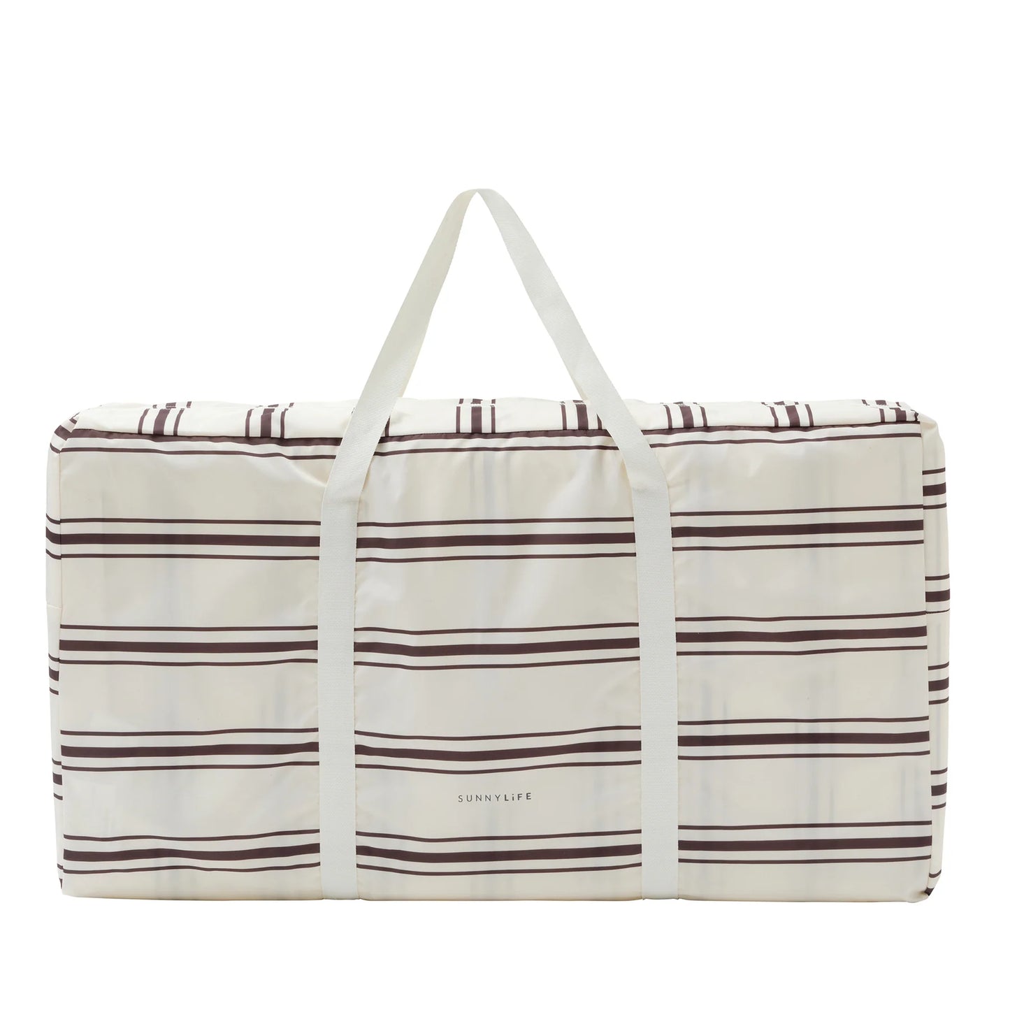The Stripe Lounger - Charcoal