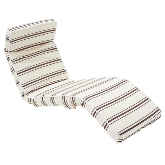 The Stripe Lounger - Charcoal