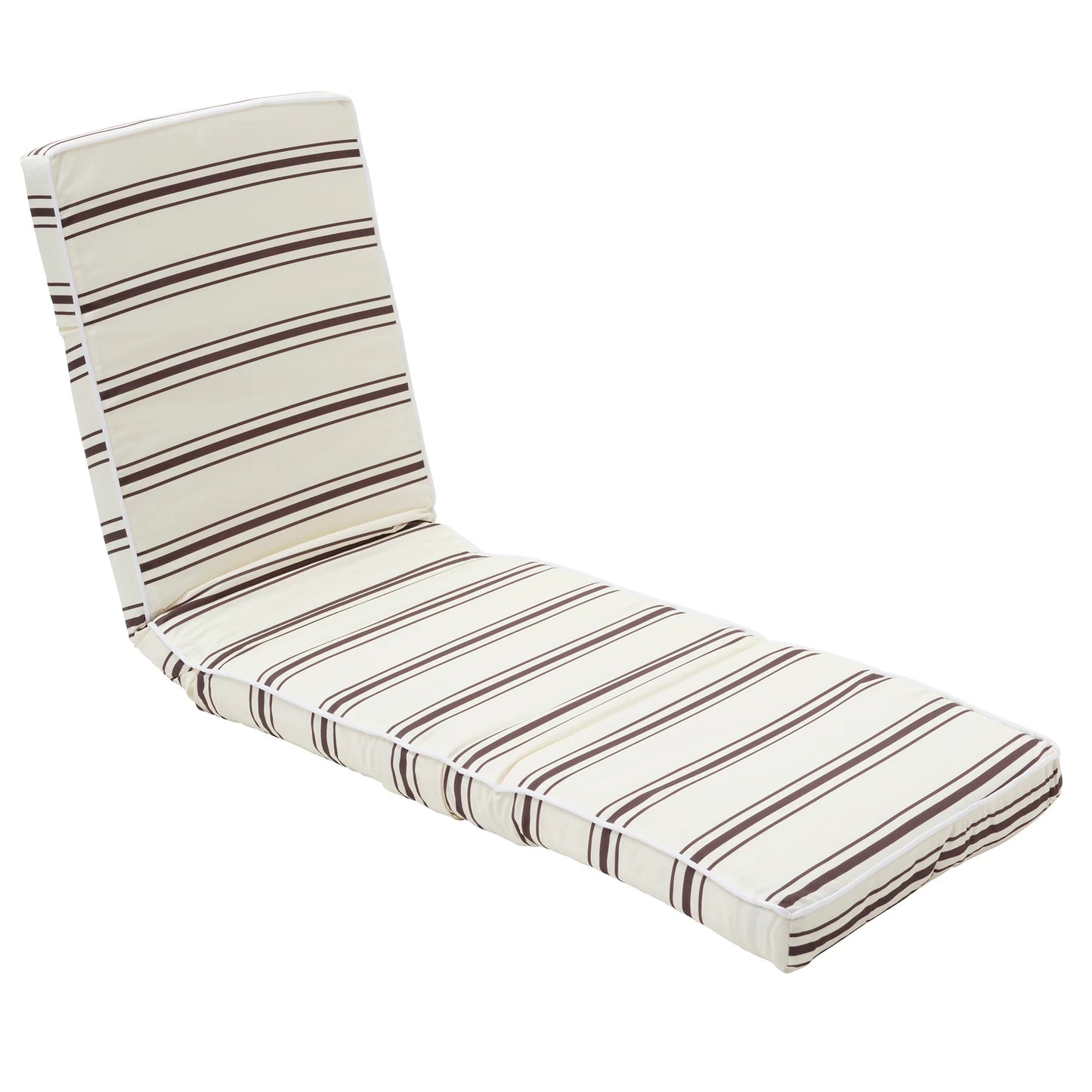 The Stripe Lounger - Charcoal