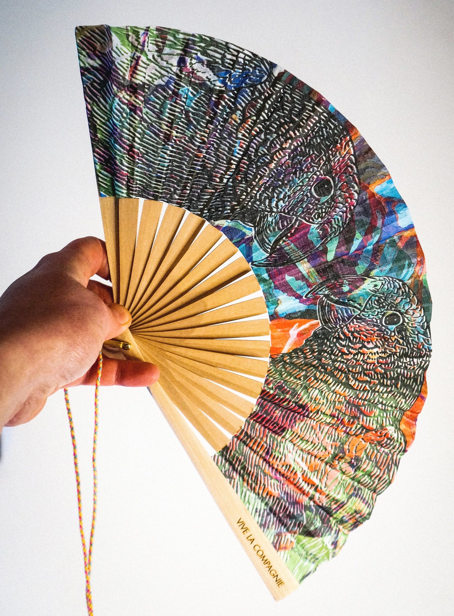 Duet Hand Fan