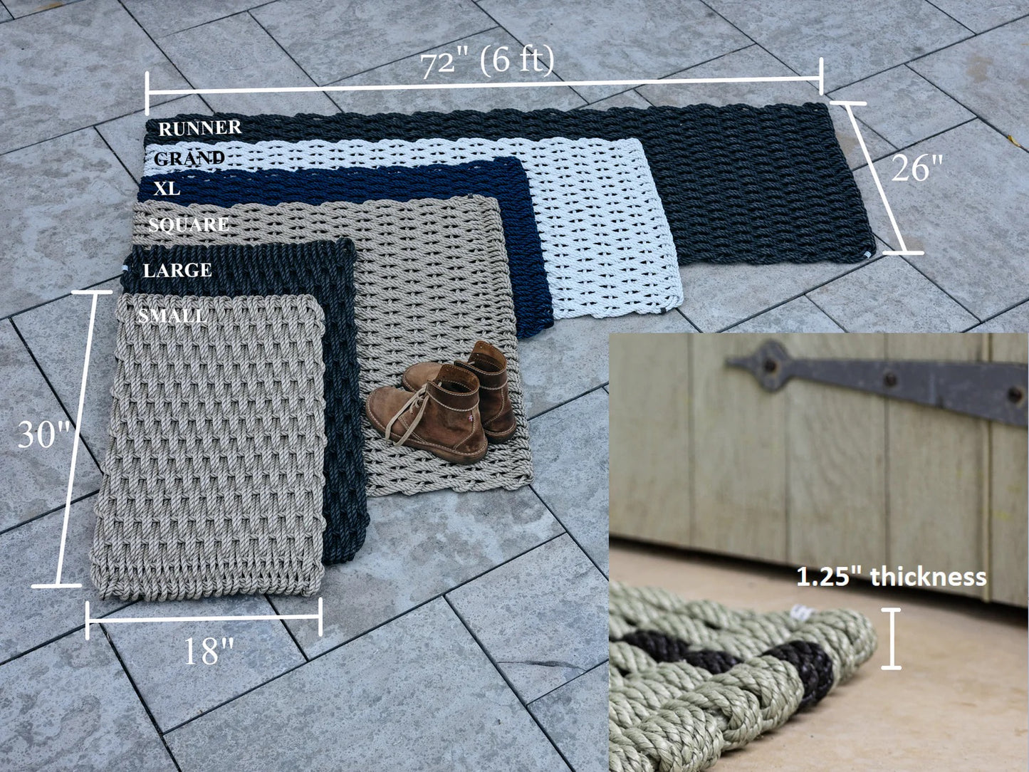 18x30 Rope Mat