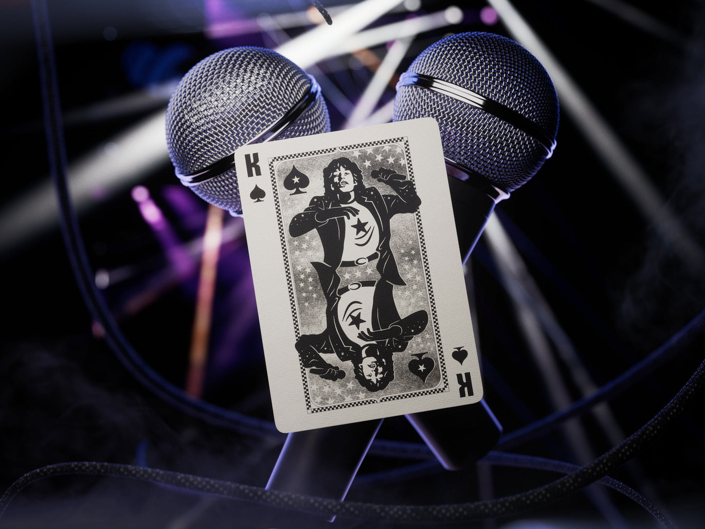 Rolling Stones Playing Cards