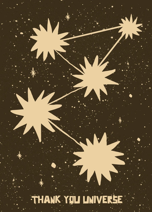8x10 Thank The Universe