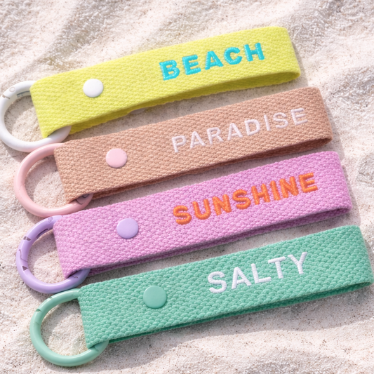 SUNSHINE Embroided Keyring
