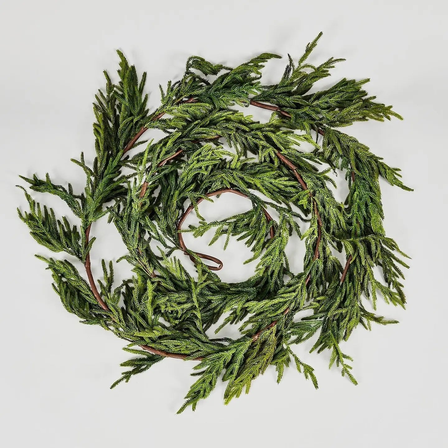 Real Touch Norfolk Pine Garland - 180"