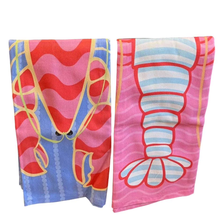 Lobstah Dish Towel