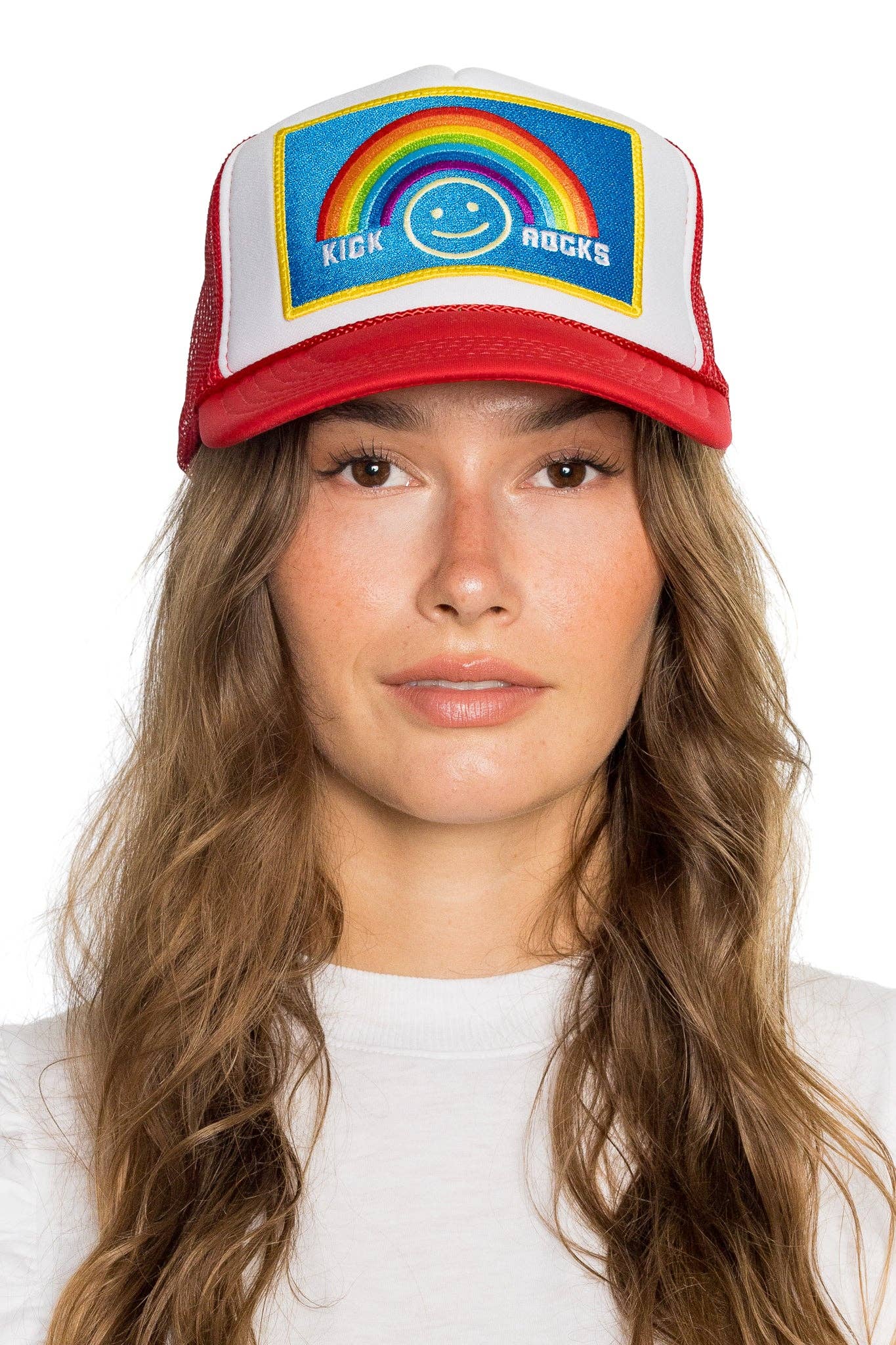 Kick Rocks Trucker Hat