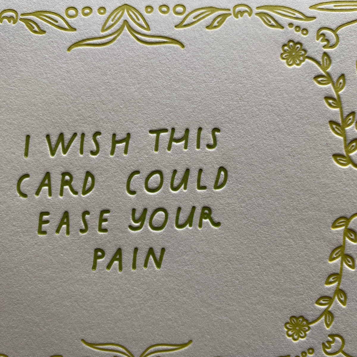 Grief Ease Card