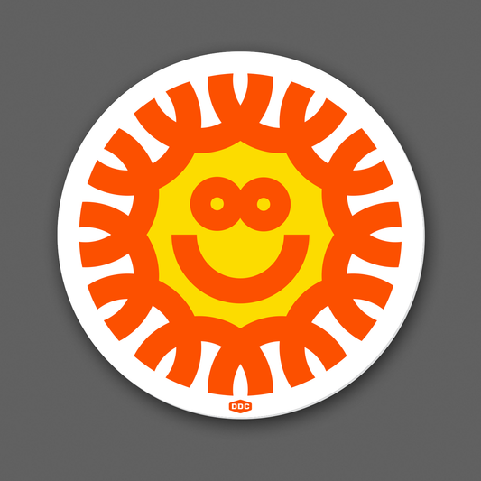 Happy Sun Decal