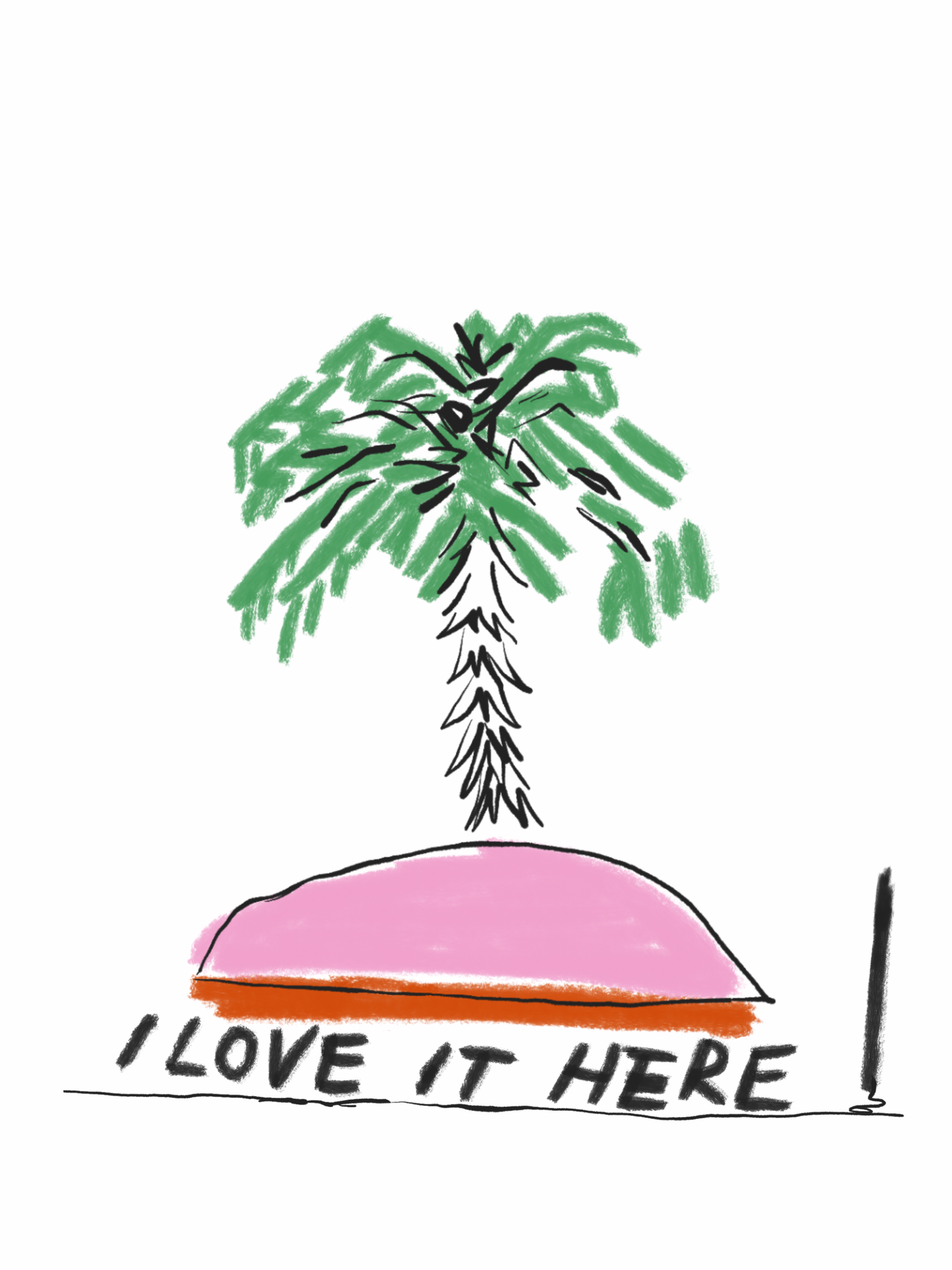I Love It Here Postcards