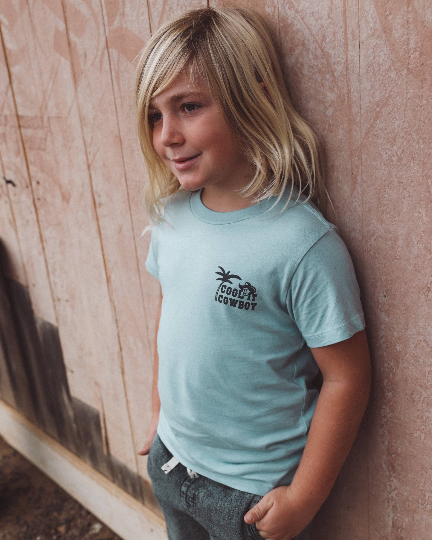 Cool It Cowboy Retro Kids Tee