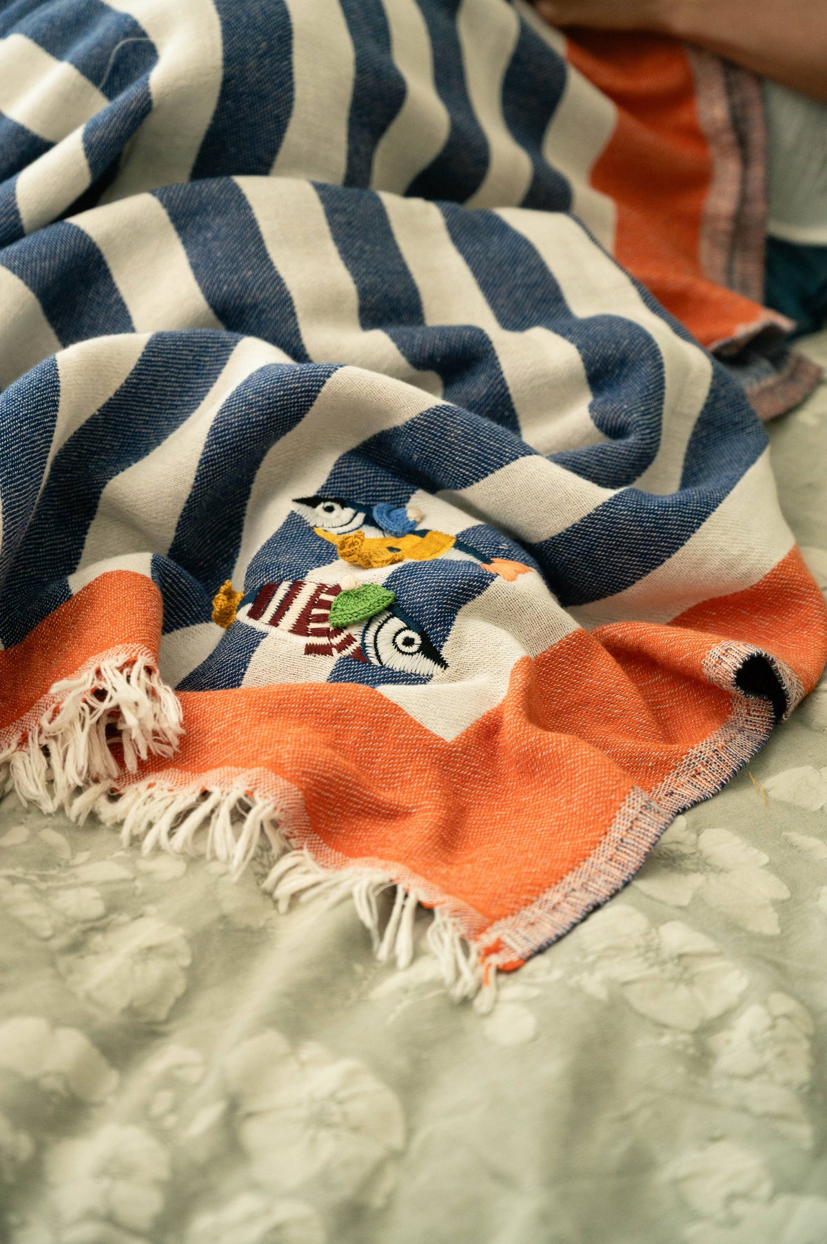 Maris Hand-Stitched Throw