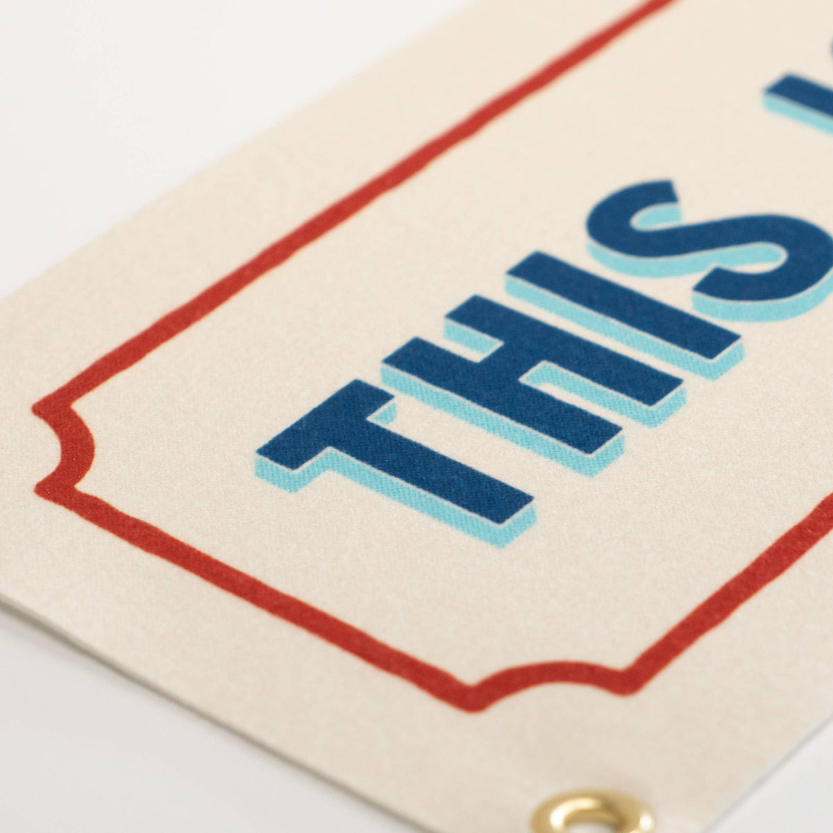 This is a Sign From Above Felt Banner
