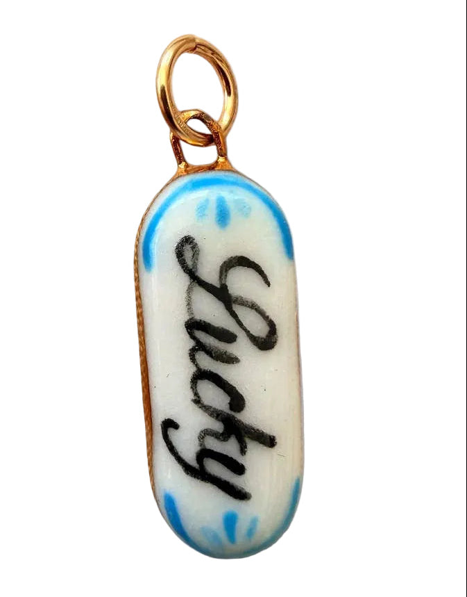 “Lucky” Bar Charm