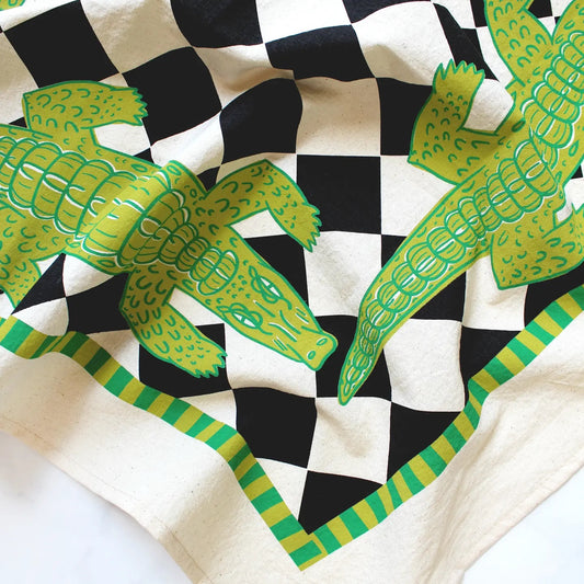 Screen Print Tea Towel