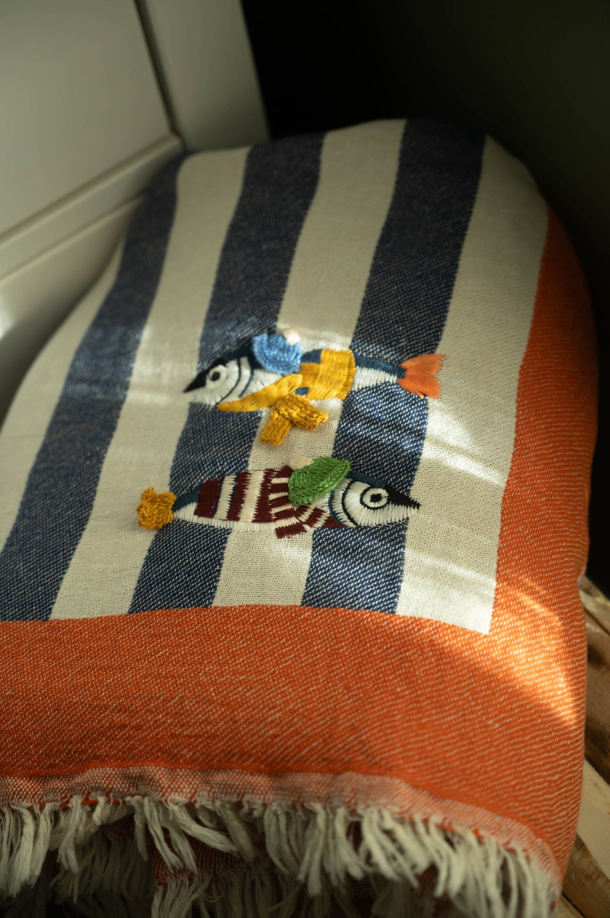 Maris Hand-Stitched Throw