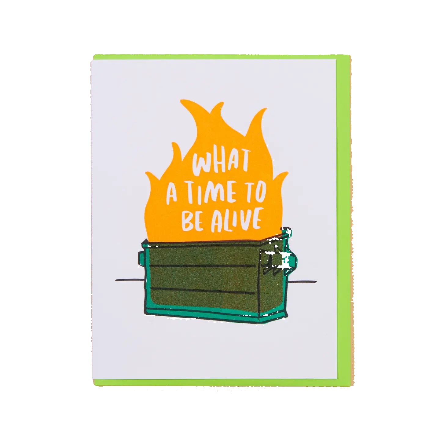 Dumpster Fire Card