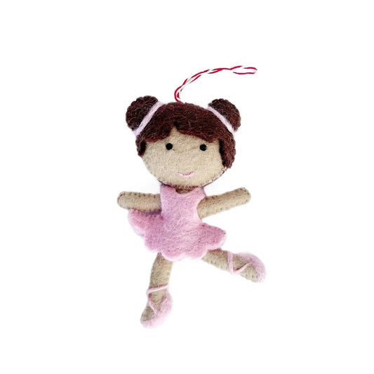 Felt Ballerina-Brown