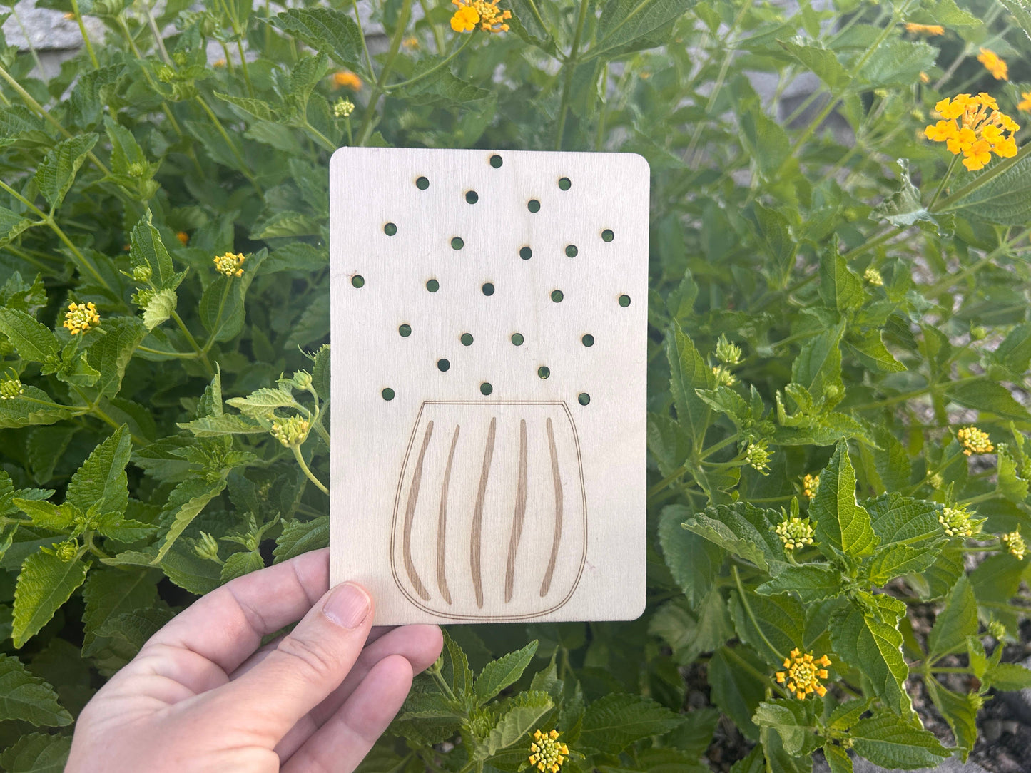 Flower Collecting Activity Board