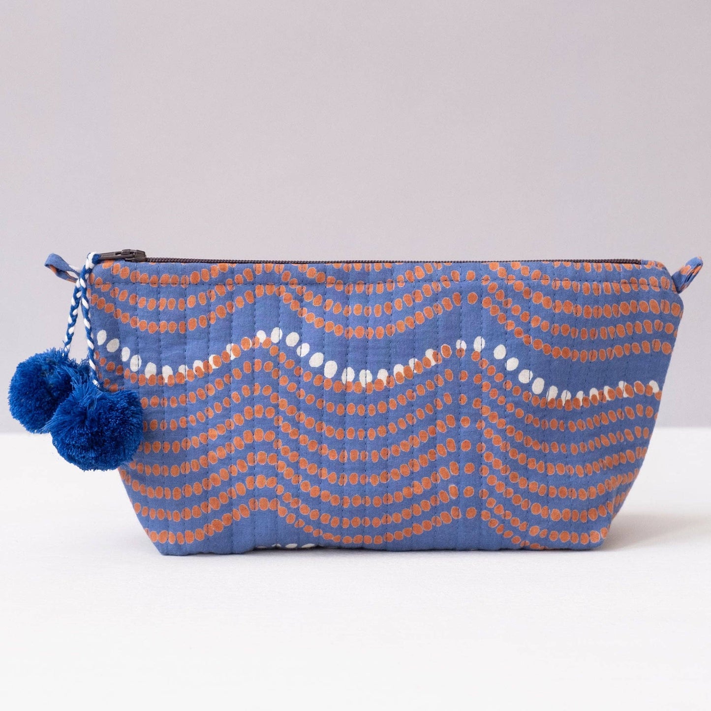Block Print Makeup Pouch