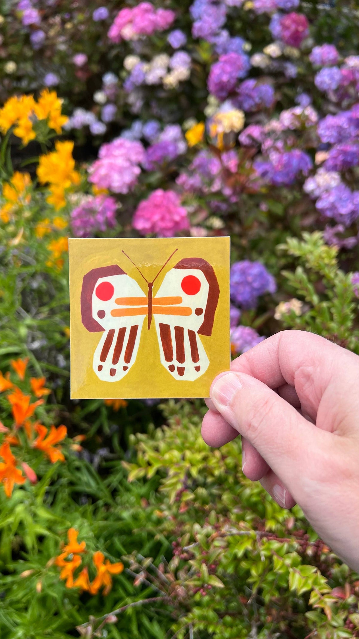 Butterfly Sticker