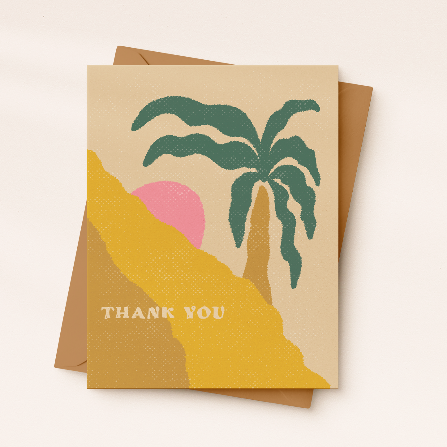 Thank You Palm Tree Card
