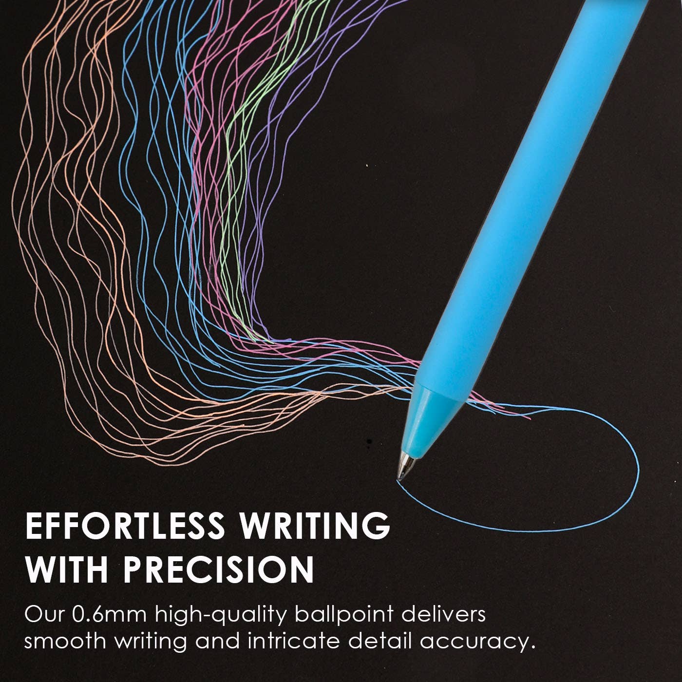 Retractable Colorflow Acrylic Gel Pen